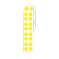 Nevs Direct Thermal Cryo 9.5mm Dots for 1.5ml Tubes/Vials Yellow Roll Form LDTC-38-4-Y